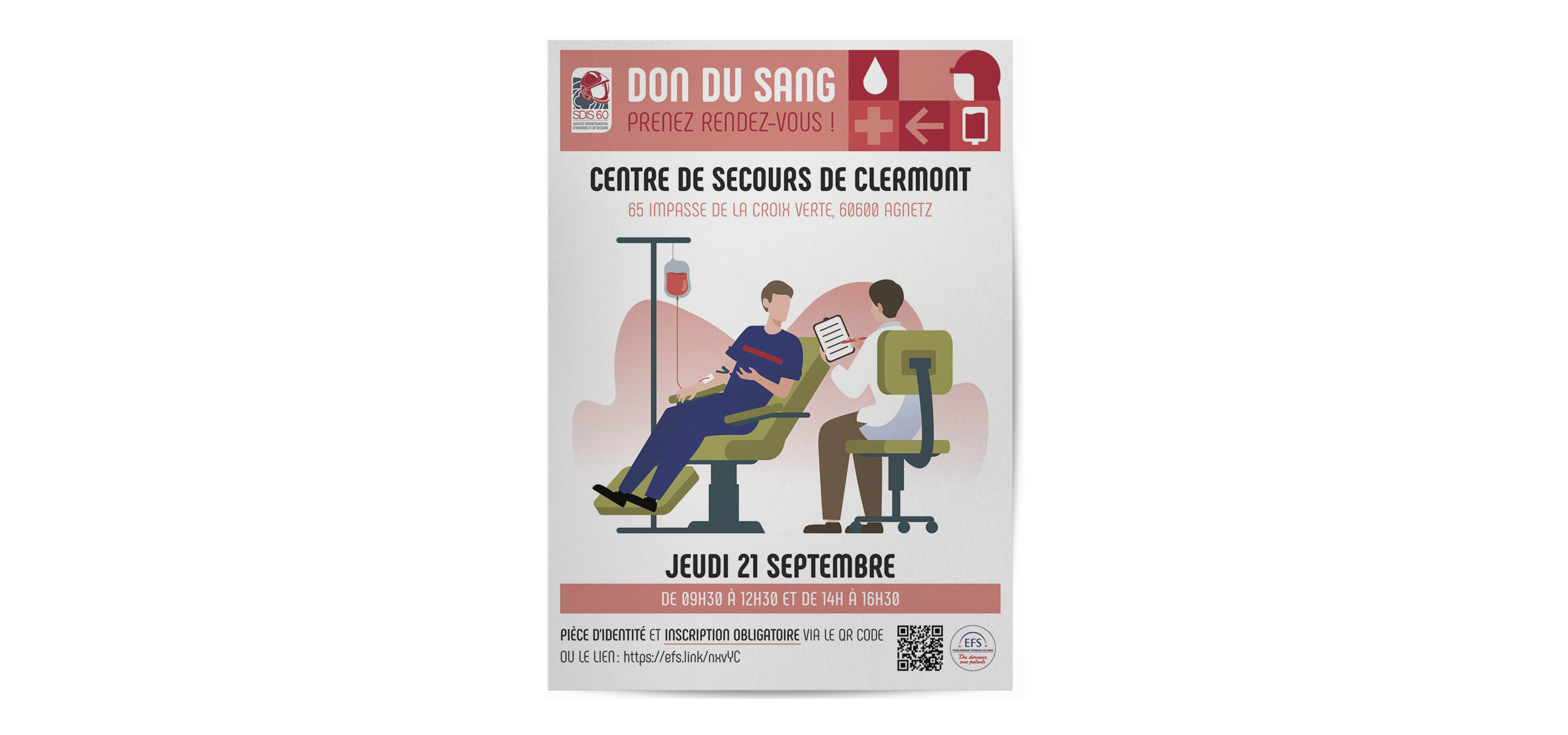 Identité visuelle SDIS 60